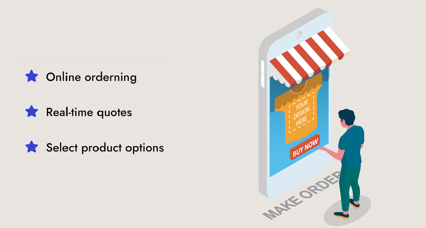 Online ordering and quoting